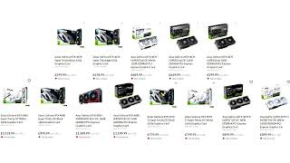 GeForce RTX 40 SUPER Custom Model Pricing Leaked by UK & Finland Shops