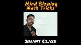 Fraction to decimal fraction #mathtricks #smartclass #shorts