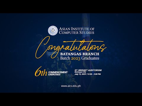 AICS BATANGAS GRADUATION BATCH 2023