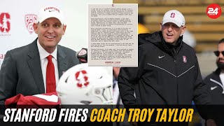 STANFORD AXES COACH! Troy Taylor FIRED After Workplace Nightmare!