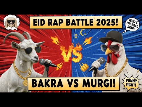 Bakra vs Chicken🐏🐓 | Comedy Rap Battle | Eid Special 2025" #bakraeid