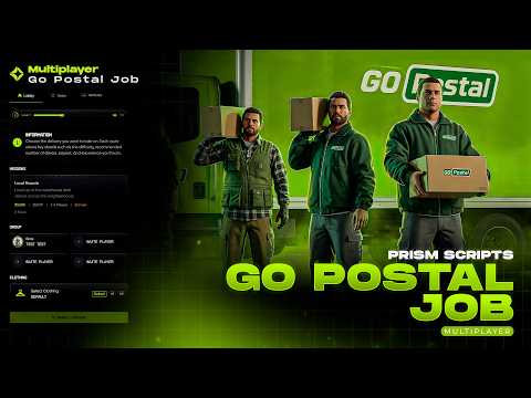 Prism Advanced GoPostal | Multiplayer, Delivery Job  | [ESX, QBCORE, QBOX] | Prism Scripts