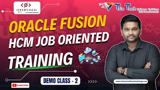 Oracle Fusion Cloud HCM Training Demo -2 | Become an Oracle HCM Consultant Without Coding 2025