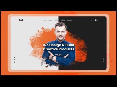 How To Make A Portfolio Website Using HTML CSS JS | Complete Responsive Website Design | web cheet