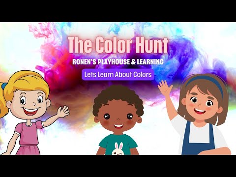 Learning Colors for Kids! Red, Yellow, Blue, and Green | Fun Color Adventure!
