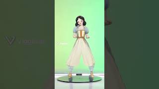 White and the Seven Dwarfs #snowwhiteandthesevendwarfs #classicfairytale #snowwhite