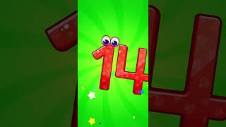 Trace and count the number fun learning for kids,#educationalfun#number14#backtoschool