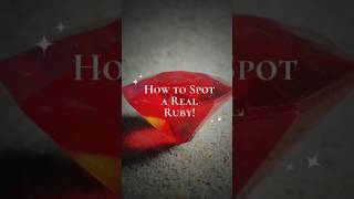 How to test Ruby? | 4 Simple Tests to Check If Your Ruby Is Genuine | Is your ruby real or fake?