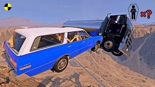 Realistic High-Speed Car Crashes in BeamNG.drive #123 | Ultra Detailed Crash Compilation