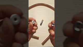 Make a mini version of a maglev train at home？