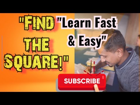 Universal Tricks to Easily Find the Square of Any Number#MathTricks.🔢
