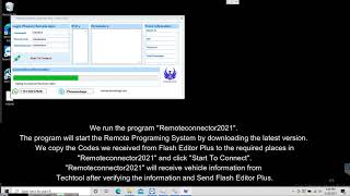 How to Remote programing with Techtool