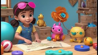 Baby Zoe Opens a Box | Surprise & Curiosity Song for Kids | Nursery Rhymes in English