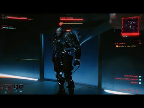 Cyberpunk 2077 - Destroying Adam Smasher with "Satori" Katana