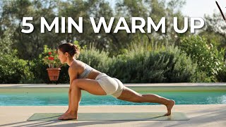 5 Min Full Body Warm Up | Feel Good Mobility Routine Before Your Workout