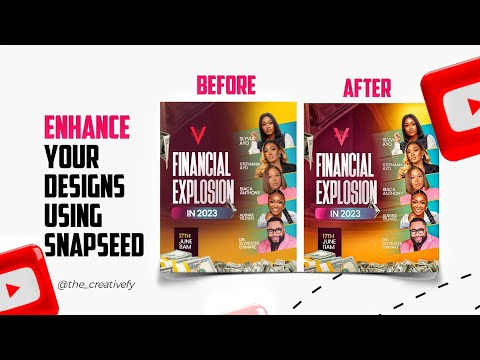 Pro Designer Secrets - Enhance Your Designs with Snapseed Tutorial