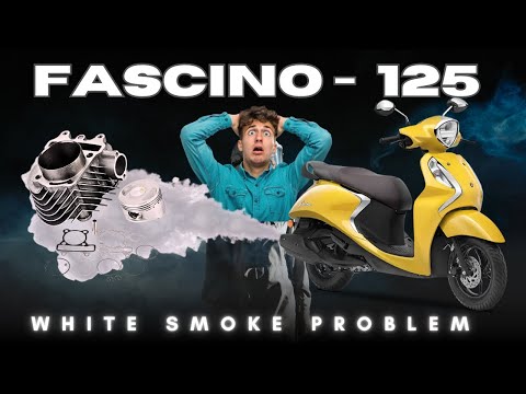 Fascino 125 White Smoke Problem || Yamaha Fascino 125 Dhua De Rahi Hai #fascino125