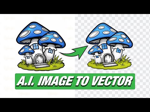 Convert AI-Generated Images to Vector Illustrations | Adobe Illustrator Tutorial