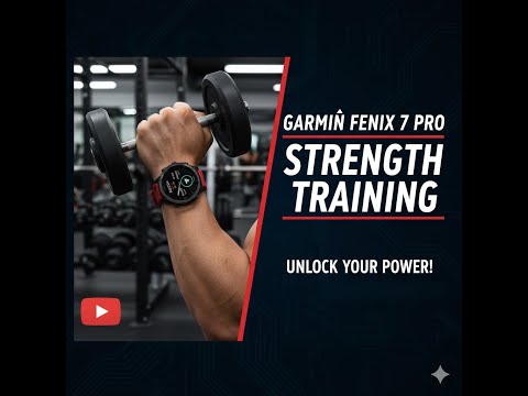 Garmin Fenix 7 Pro Tutorial -21. Strength activity