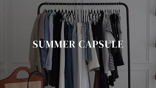 ULTIMATE SUMMER CAPSULE WARDROBE FOR 2025 | SUMMER FASHION ESSENTIALS