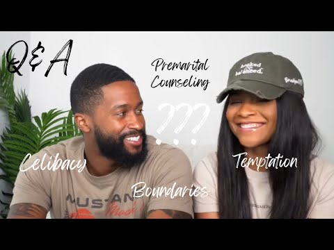 CHRISTIAN COUPLE Q&A | celibacy, premarital counseling, how to know if they’re the one!
