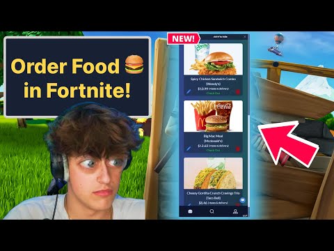 NEW! Food Ordering Inside Fortnite!