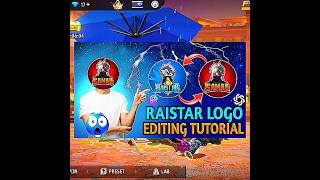 How To Make Logo Like Raistar #freefire #tutorial #shorts #shortsfeed #freefireshorts #freefiremax