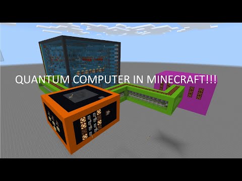 Quantum Computer In Minecraft Bedrock!!! [April Fools 2021]