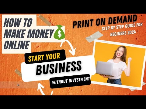 How To Use Printful in 2024 - Printful Tutorial For Beginners/START YOUR BUSINESS WITHOUT INVESTMENT