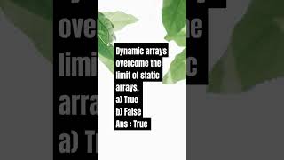 Dynamic arrays.#computer,#computerscience,#study,#learning,#shorts,#gk,#upsc,#computer, #motivation