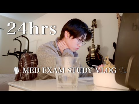 study vlog | last min studying, goofing, cooking, chillin with Korean Albany Medical College student