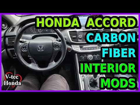 Cheap Mods For 9th Gen Honda Accord Steering Wheel And Center Console