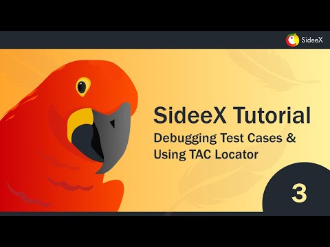 SideeX Tutorial #3 - Debugging Test Cases and Using the TAC Locator