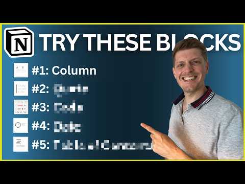 How to Use NOTION: 5 Blocks You May Not Have Tried