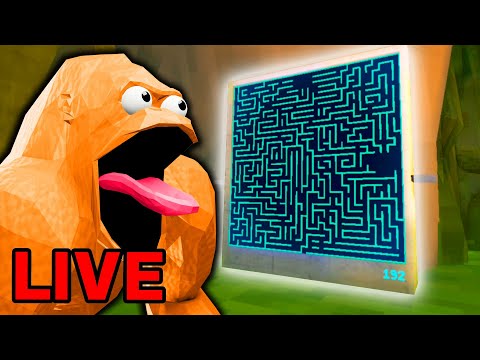 Beating The NEW MAZE! (Animal Company VR)