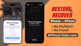 How to Recover iPhone from Recovery Mode to a New iPhone [No Data Loss]