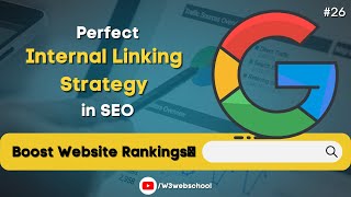 Internal Linking Strategy to Create Silo Structure | Latest SEO Course #seocourse #seo #w3webschool