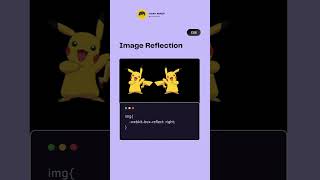 CSS Image Reflection #shots #shortvideo #html #css