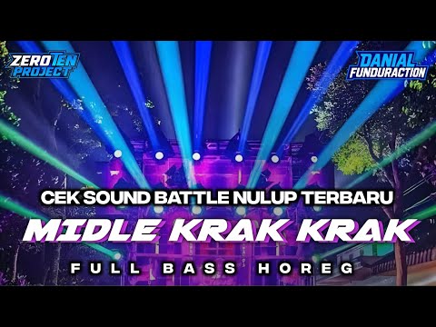 DJ MIDLE KRAK KRAK X NROTOK FULL BASS HOREG STYLE TRAP TERBARU 2025