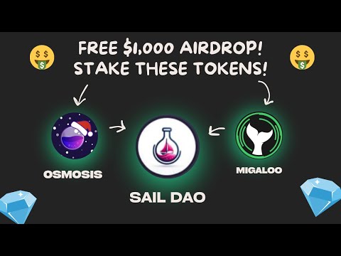 $1,000+ AIRDROP FOR $OSMO $WHALE STAKERS! 30 HOURS LEFT! VOTE ON THIS NOW!