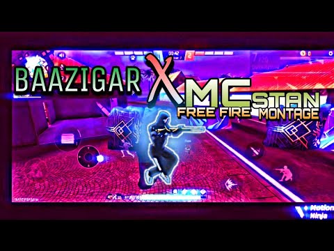 BAAZIGAR X MC STEN😈 ll montage ll free fire status ❤️ll free fire new status ll
