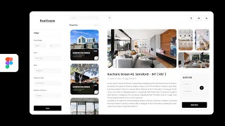 Real estate web App Design on Figma  |  UI Design  |  Creative & Modern Latest Design