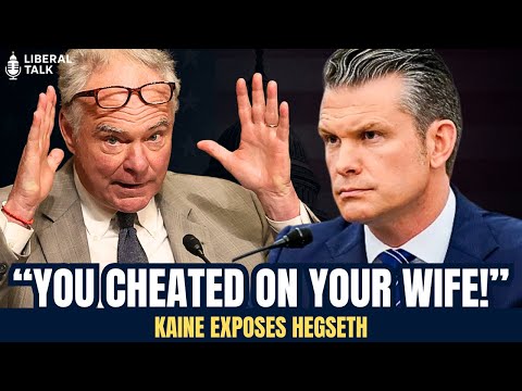 ‘You Cheated on Your Wife!’ – Tim Kaine GRILLS Pete Hegseth in Brutal Hearing