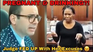 Pregnant Woman DENIES Drinking – Judge Fleischer's Brutal Response Will Shock You!