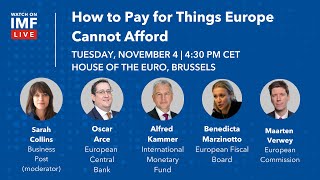 How to Pay for Things Europe Cannot Afford
