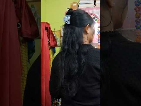 Easy Claw clip hairstyle for beginners #shorts#youtubeshorts#hairstyle#viral