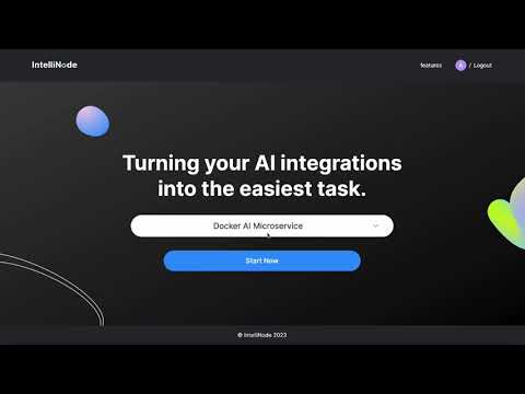 Accelerate AI Integration with Few Clicks | IntelliNode
