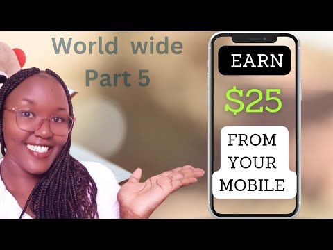 Earn From $25 From This Mobile App (Worldwide)