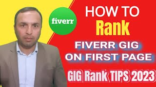 Rank Fiverr GIG on first Page | Fiverr Gig Rank Tips 2023 | How to Rank GIG