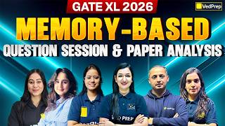 GATE XL / GATE Life Sciences 2026 | Memory-Based Questions & Detailed Paper Analysis| All Subjects